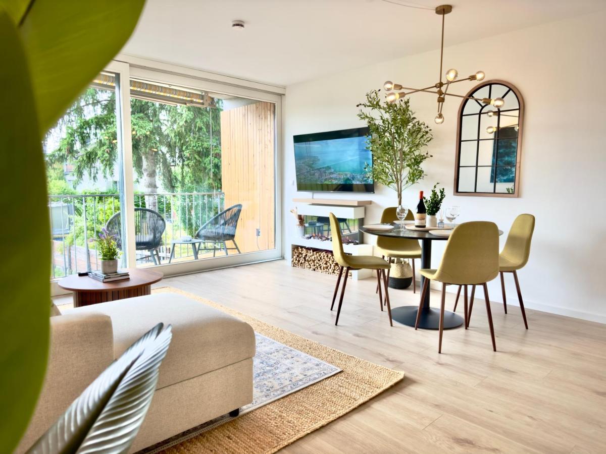 Flair Apartments Vorarlberg - Stilvolles Wohnen Nahe Bodensee & Alpen - Kueche, Balkon & Gratis Parkplatz Bregenzi járás Kültér fotó